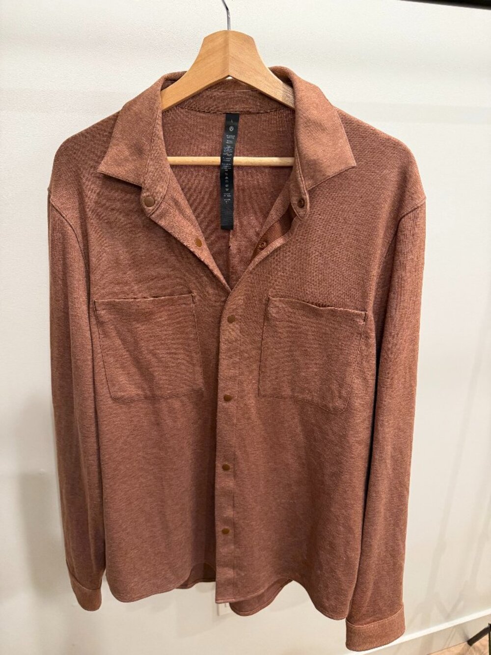 Lululemon Men's Snap-Front Oversized Overshirt